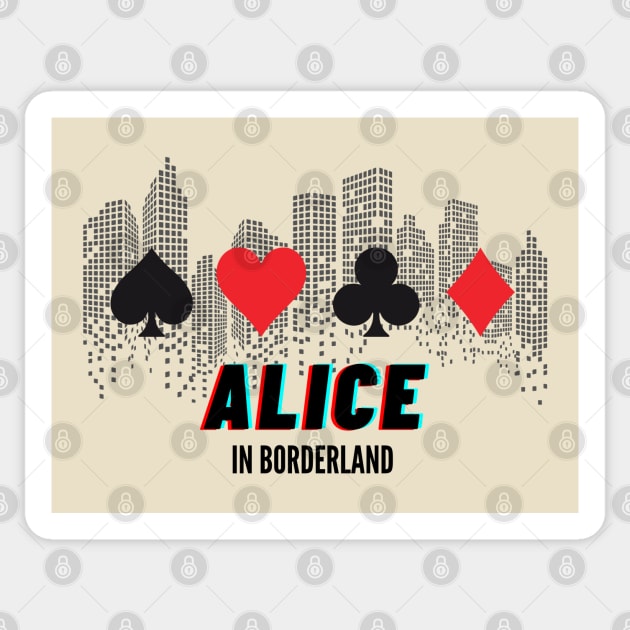 Alice In Borderland Sticker by OnlyHumor